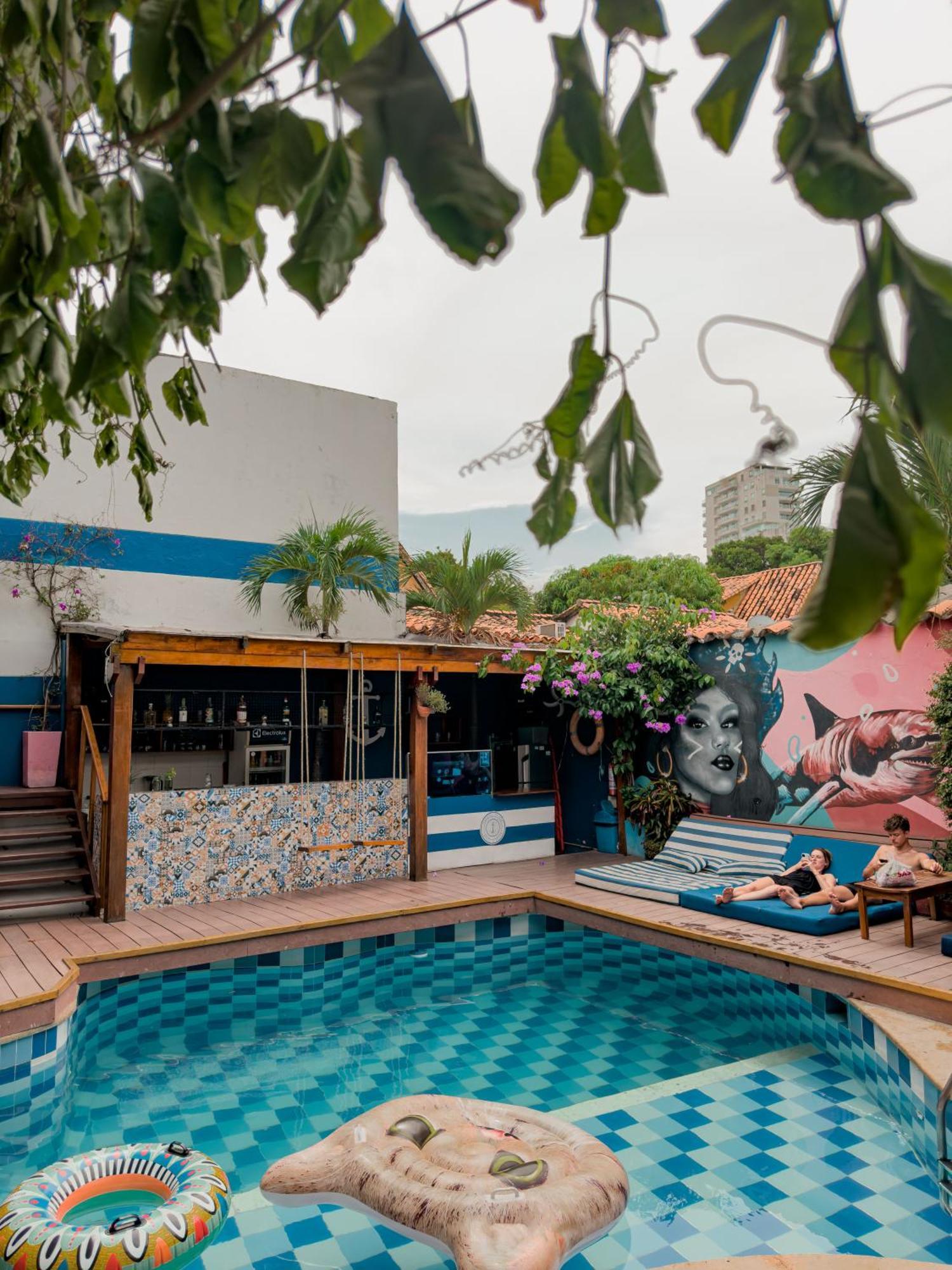 Casa Del Puerto Hostel & Suites Картахена Экстерьер фото