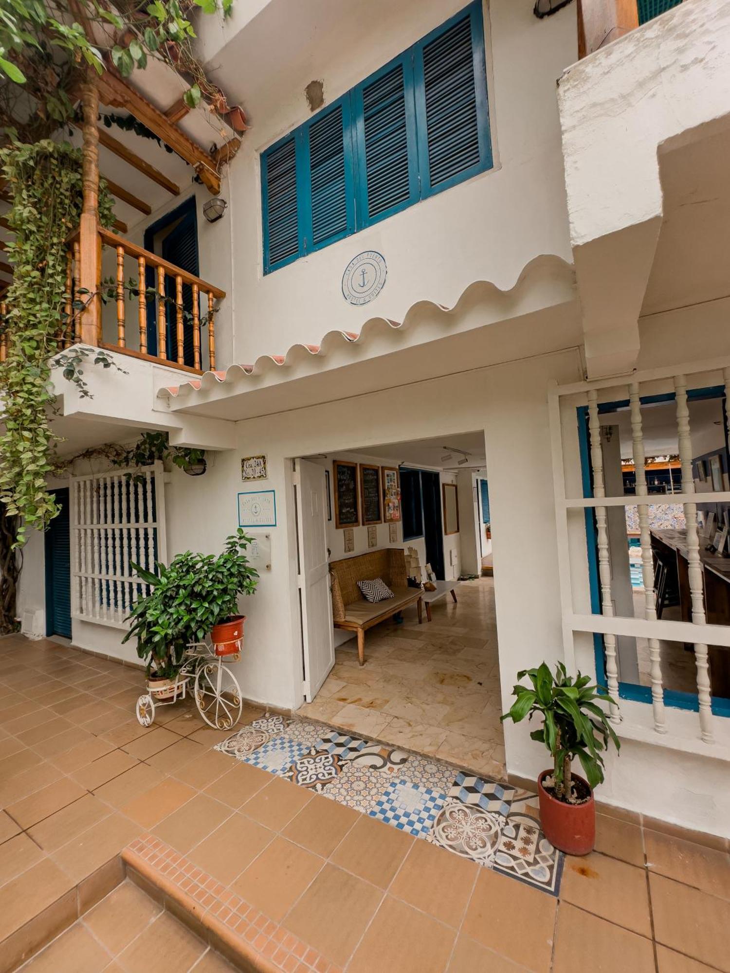 Casa Del Puerto Hostel & Suites Картахена Экстерьер фото