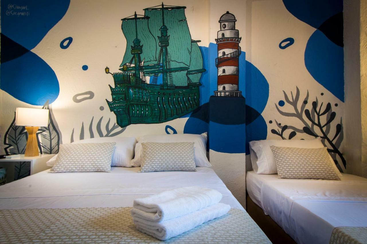 Casa Del Puerto Hostel & Suites Картахена Экстерьер фото