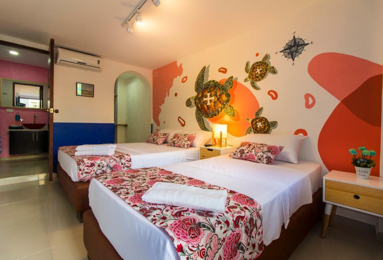 Casa Del Puerto Hostel & Suites Картахена Экстерьер фото