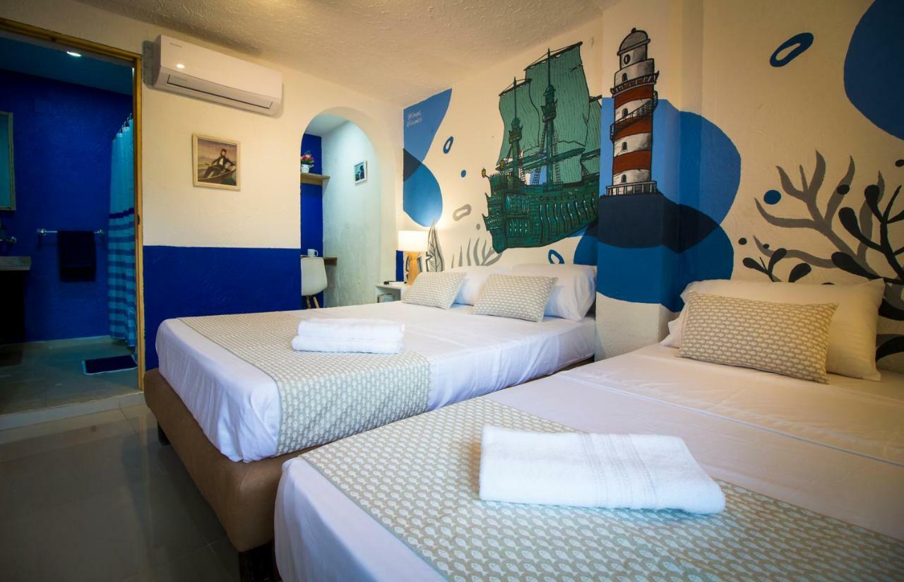 Casa Del Puerto Hostel & Suites Картахена Экстерьер фото